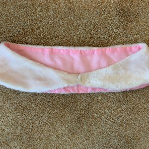 Faux fur white wrap for Girls